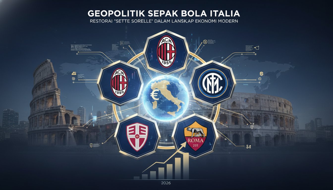 Geopolitik Sepak Bola Italia: Restorasi 'Sette Sorelle' dalam Lanskap Ekonomi Modern