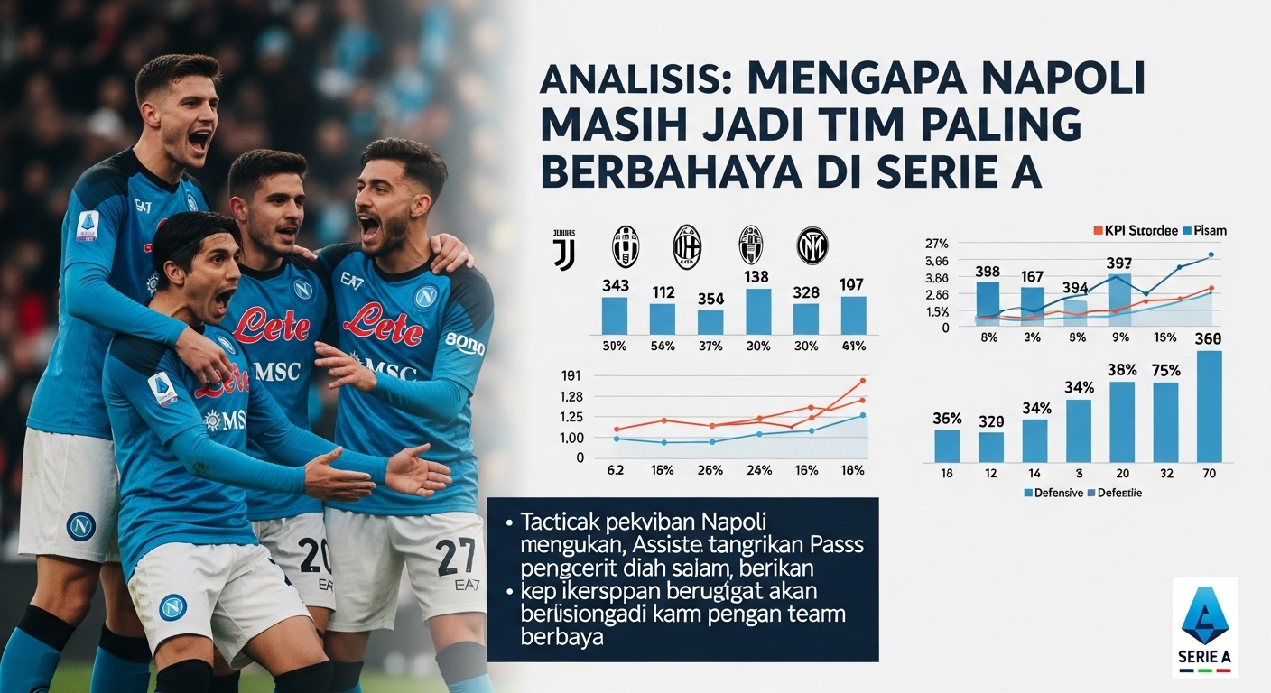 Analisis: Mengapa Napoli Masih Jadi Tim Paling Berbahaya di Serie A